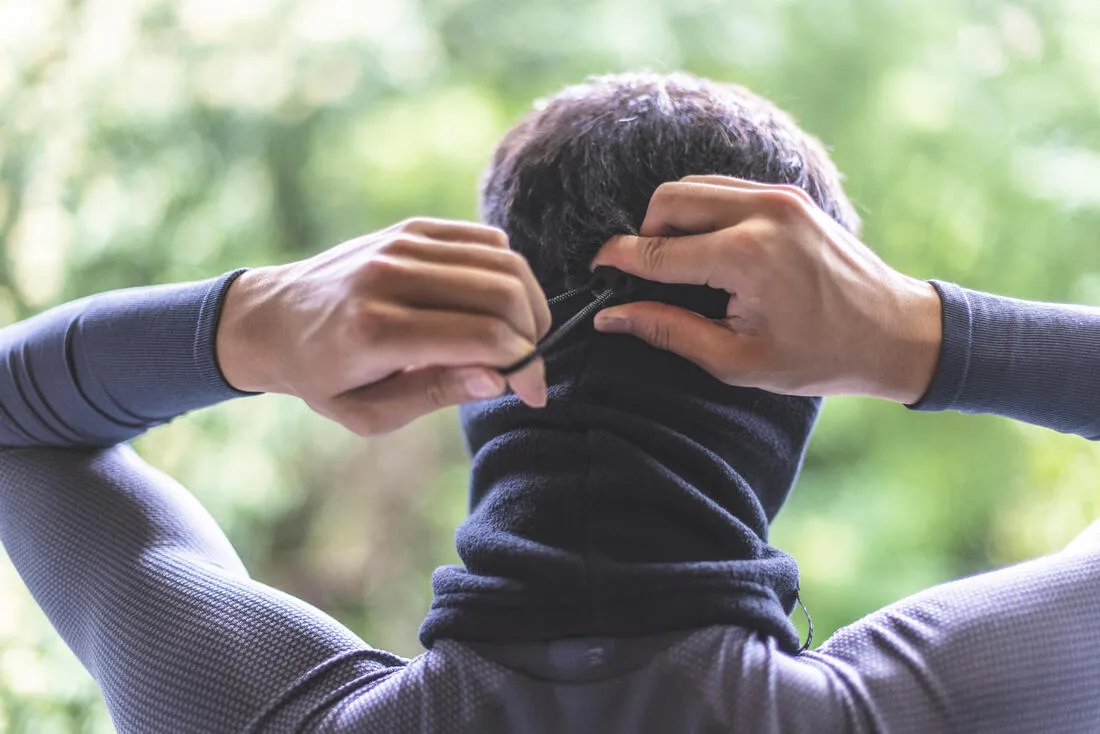 100 Winter Cycling Fleece Neck Warmer - Black