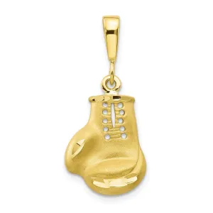10K Boxing Glove Charm