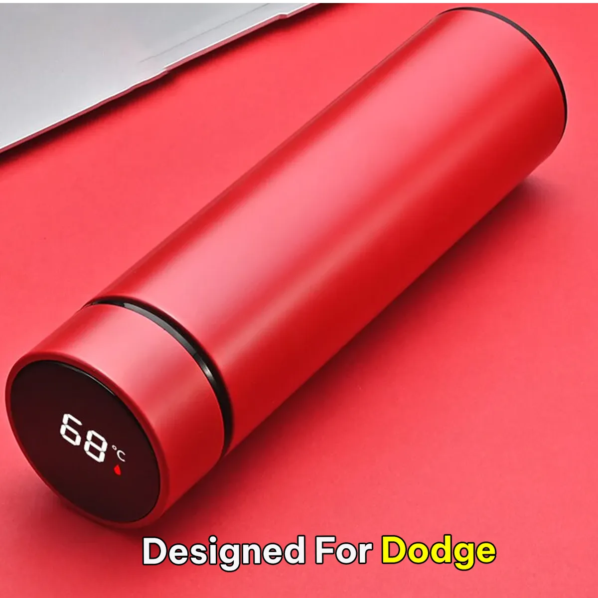 17oz Insulated Water Bottle with LED Temperature Display, Coffee Tea Infuser Bottle Double Wall Vacuum Insulated Water Bottle for Hot or Cold Drink, Stainless Steel Sports Automotive Travel Mug