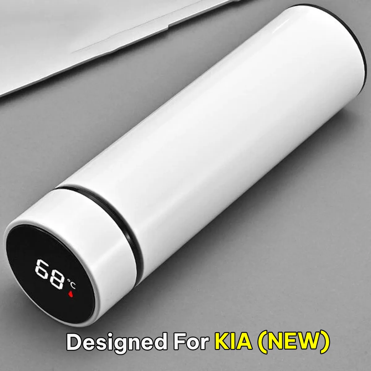 17oz Insulated Water Bottle with LED Temperature Display, Coffee Tea Infuser Bottle Double Wall Vacuum Insulated Water Bottle for Hot or Cold Drink, Stainless Steel Sports Automotive Travel Mug