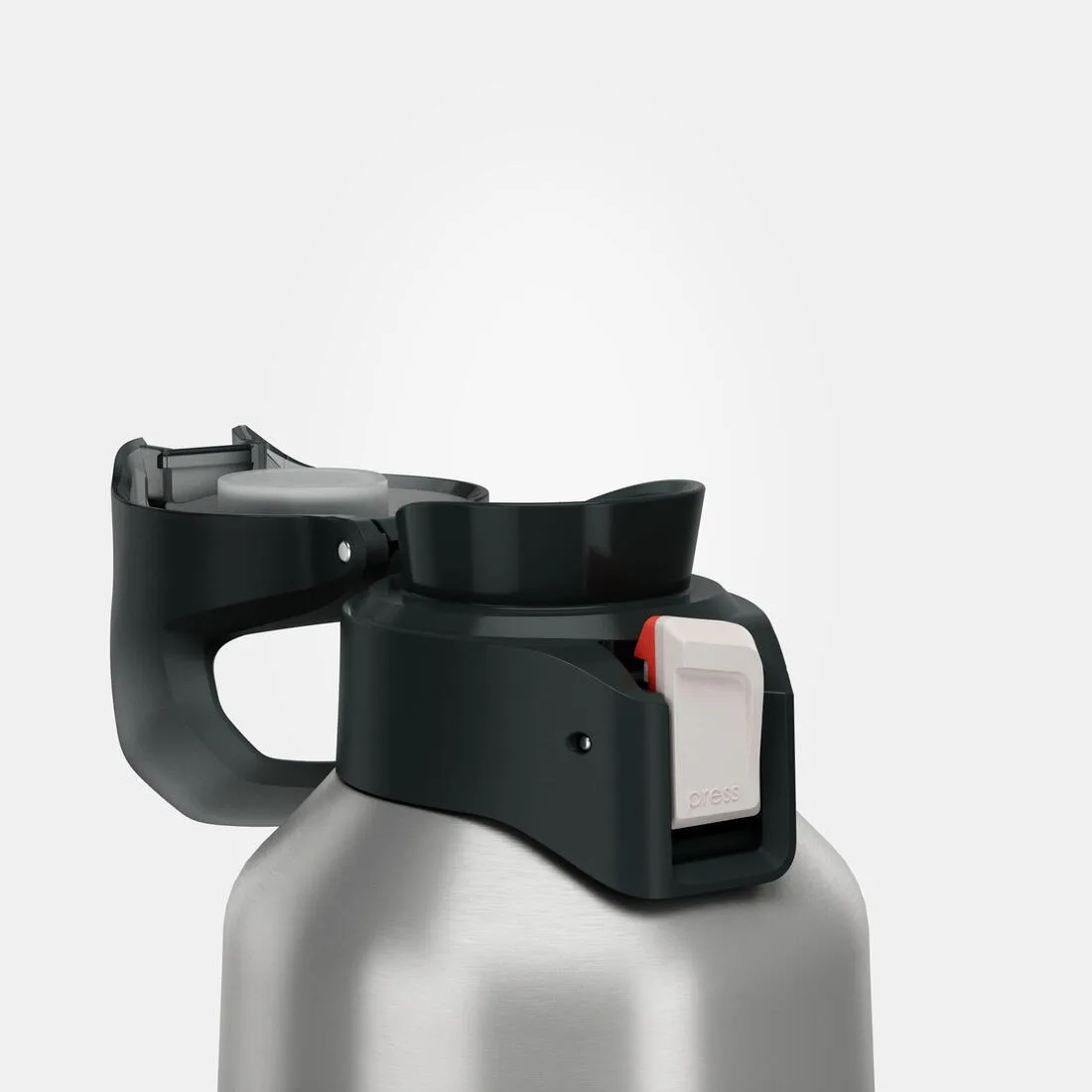1L insulated stainless steel flask 900 with quick-release cap for hiking