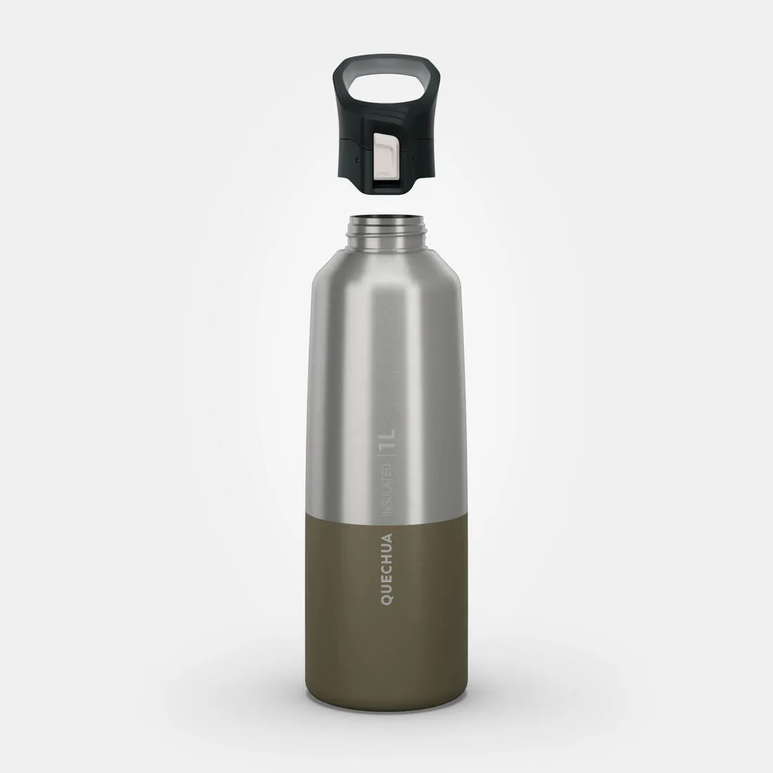1L insulated stainless steel flask 900 with quick-release cap for hiking