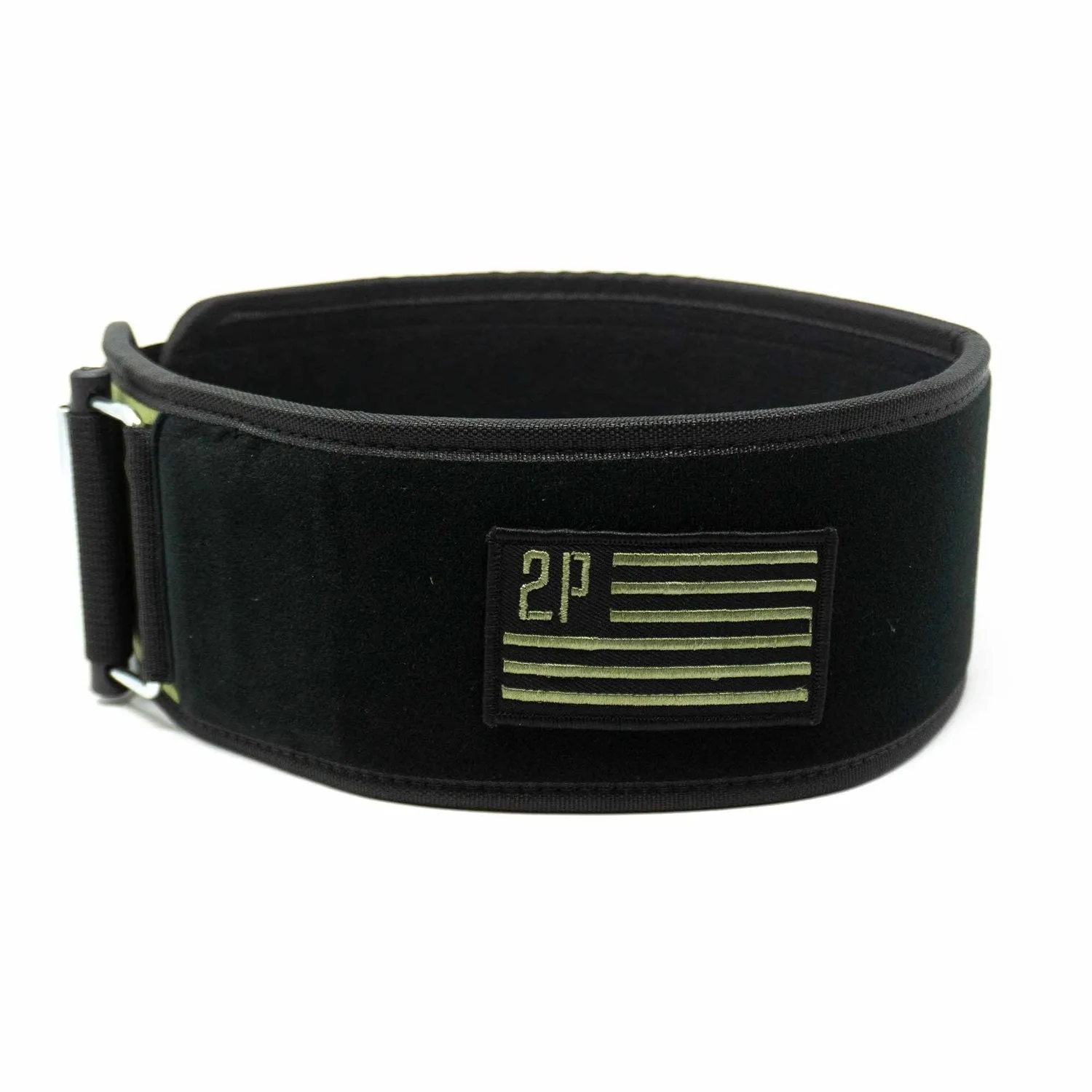 2POOD Velcro Green Gewichthebergürtel