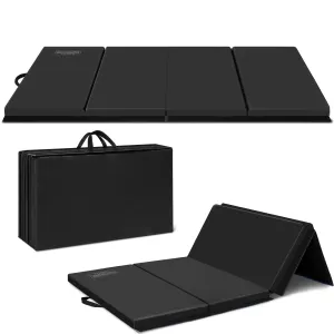 3'x6'x2 Thick Folding Gymnastics Exercise Mat Aerobics Stretching Yoga Mats