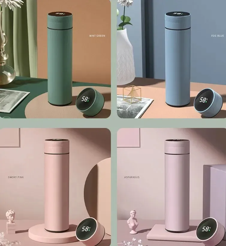 500ML Temperature Display Thermos Cup