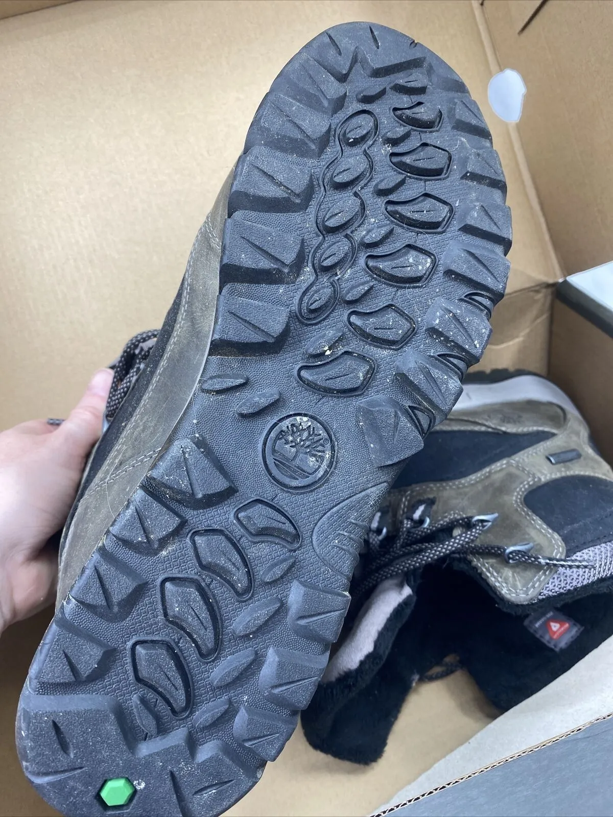 9 WOMEN'S MT. MADDSEN WATERPROOF WINTER HIKING BOOT GREY