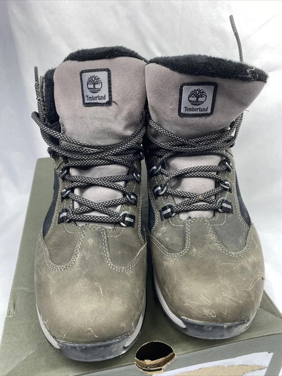 9 WOMEN'S MT. MADDSEN WATERPROOF WINTER HIKING BOOT GREY