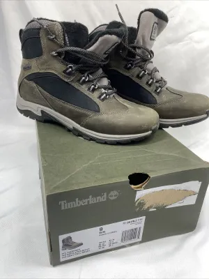 9 WOMEN'S MT. MADDSEN WATERPROOF WINTER HIKING BOOT GREY