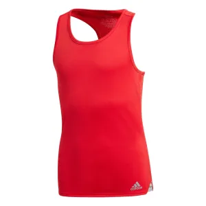 adidas Girls' Club Tank Top (Scarlet)