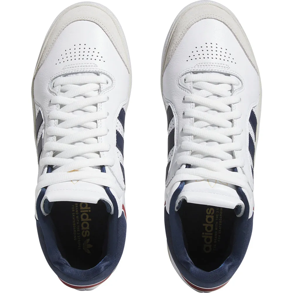 adidas Tyshawn Shoes Cloud White/Collegiate Navy/Grey One