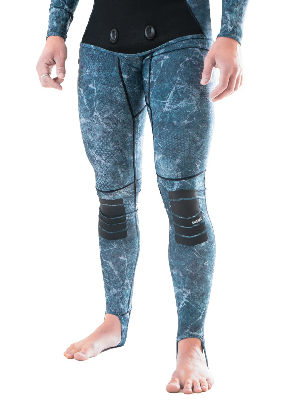 Adreno Kwakea Mens 1.5mm Hybrid Lycra 2 Piece Wetsuit