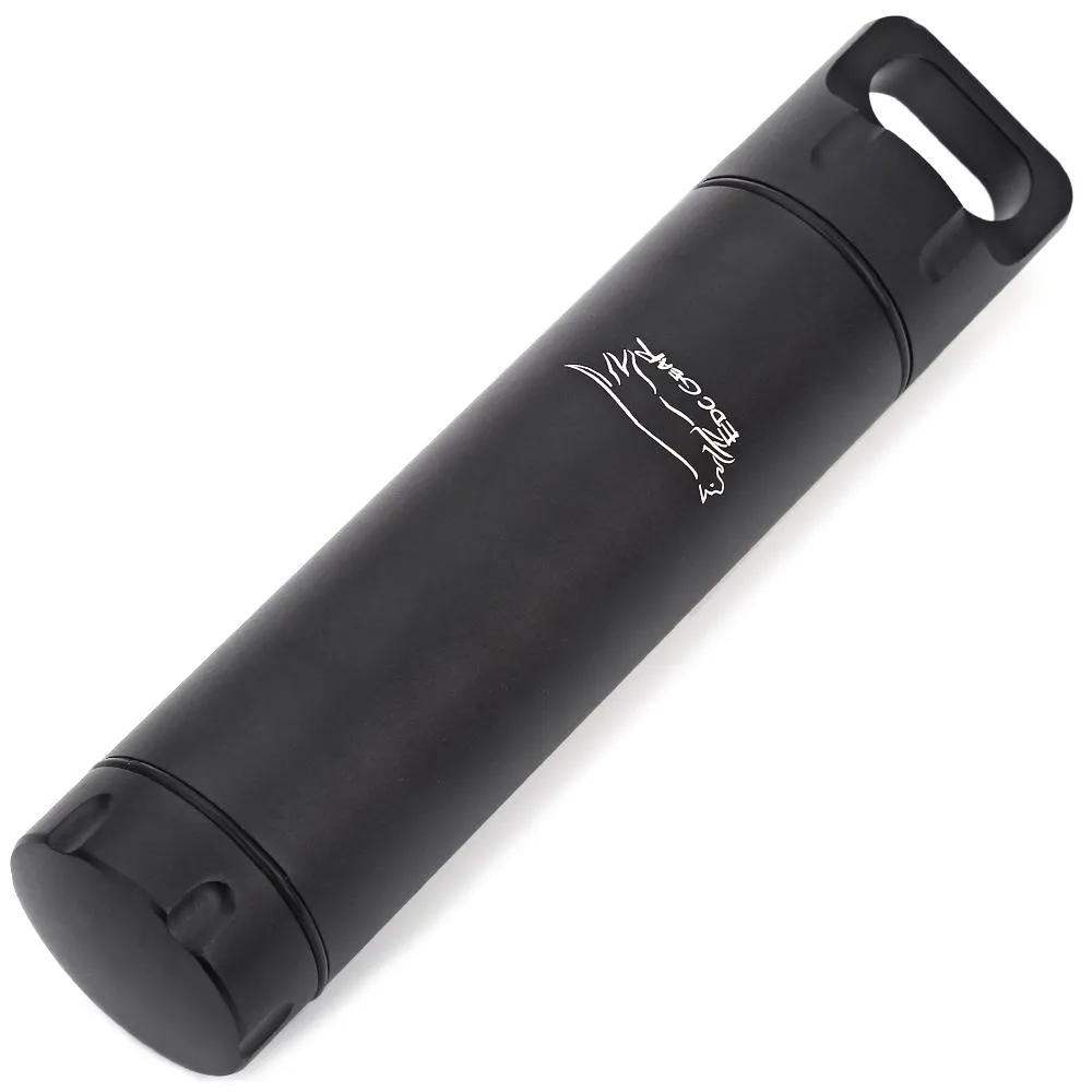 Aluminum Waterproof Medicine Tank Seal Bottle Storage Container First Aid Cartridge EDC Survival Tool