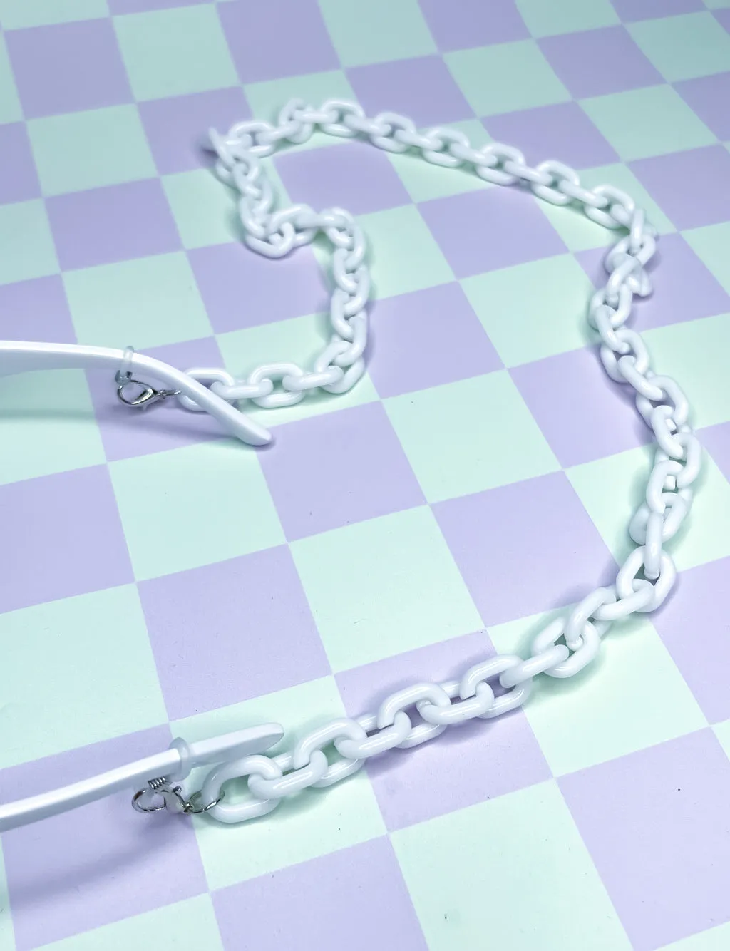 APOLLO SUNGLASS CHAINS - WHITE