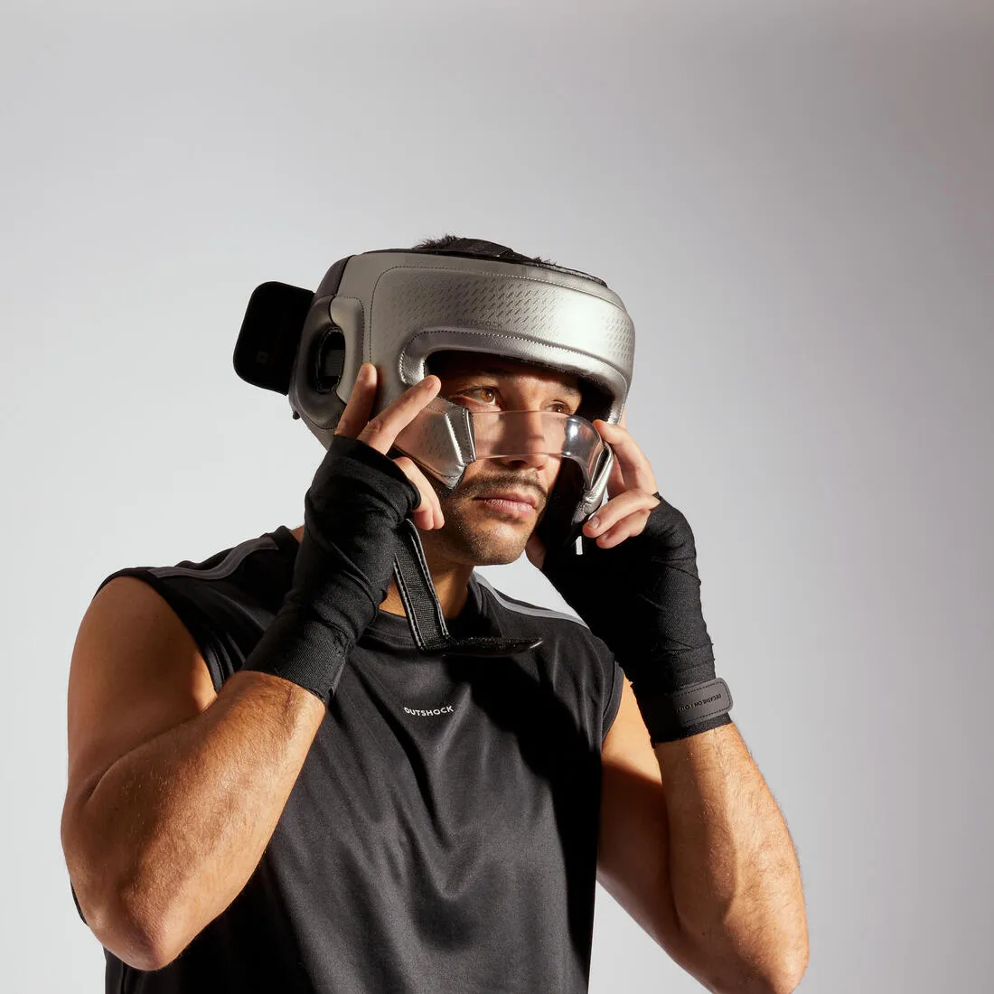 Bar-Faced Open Boxing Headguard 900