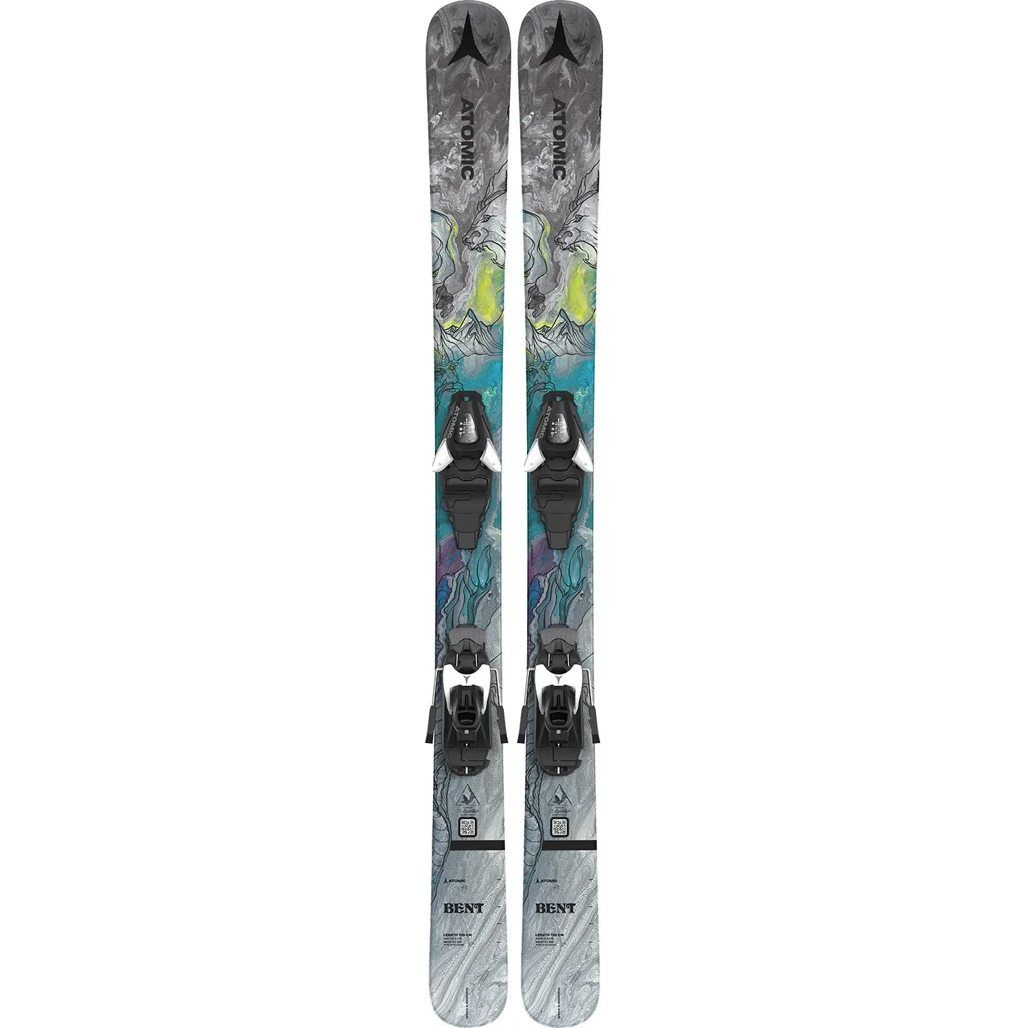 Bent JR 110-130 Ski w/ C5 GW Binding 2024