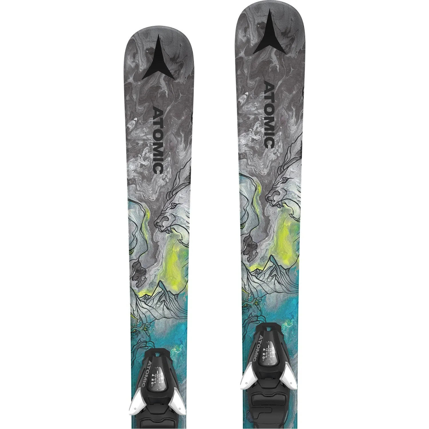 Bent JR 110-130 Ski w/ C5 GW Binding 2024
