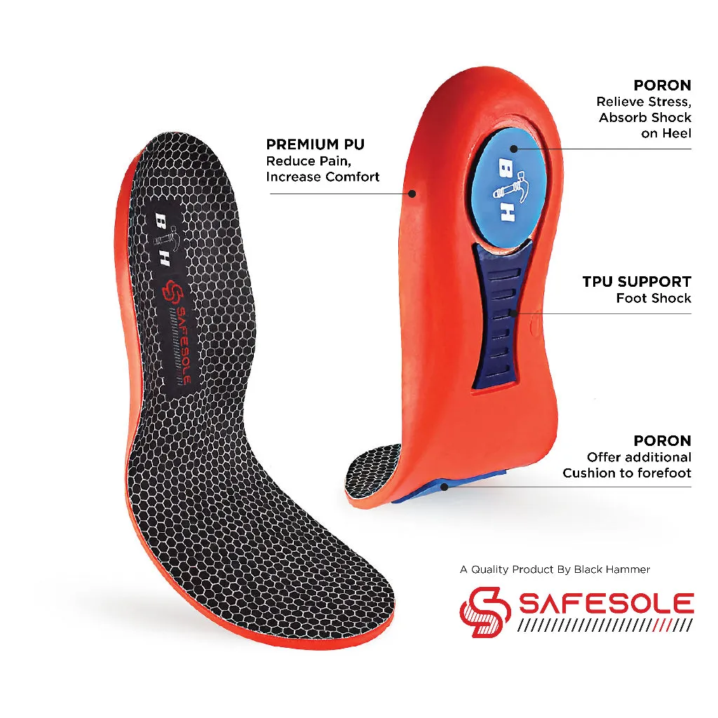 Black Hammer Safesole Premium Insole BH2020-1
