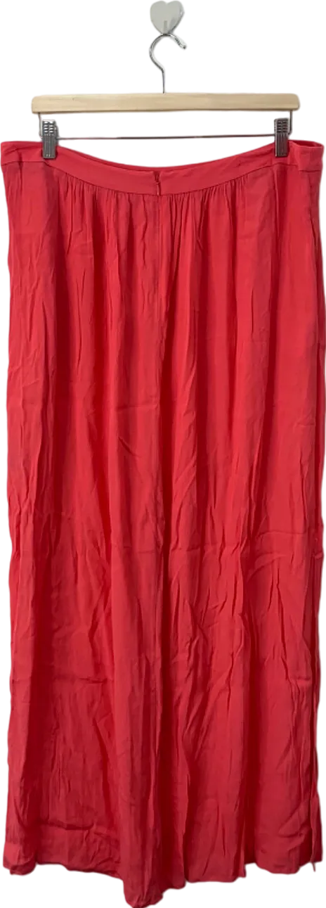 Boden Red Maxi Skirt UK 12L