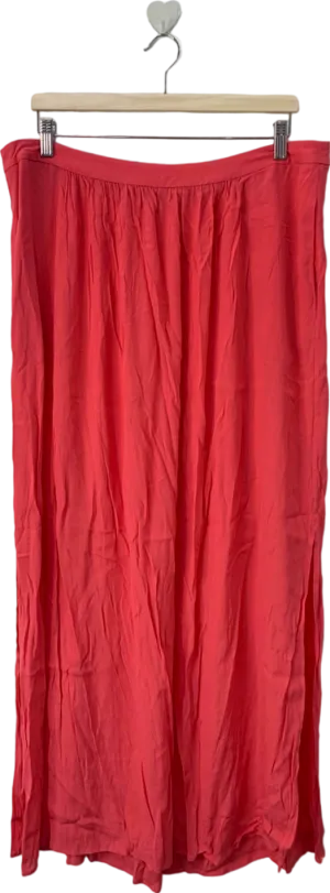 Boden Red Maxi Skirt UK 12L