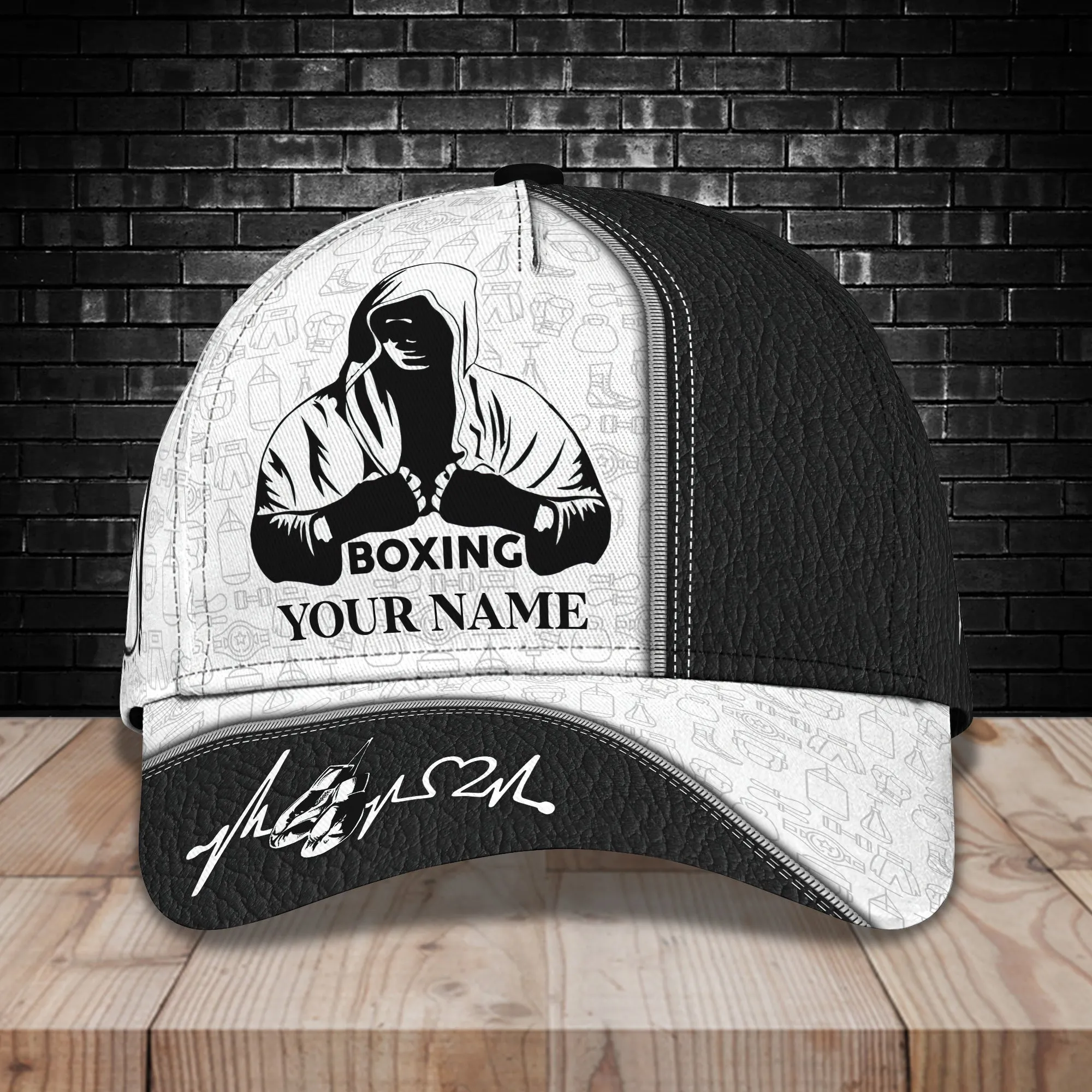 Boxing - Personalize Name Cap - TD97-01