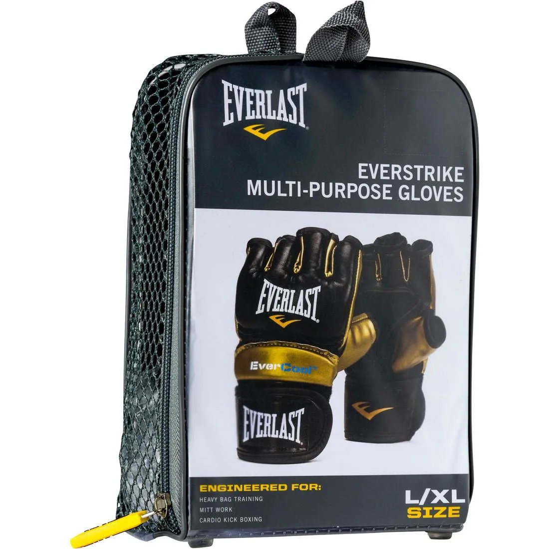 Boxing Punch Bag Inner Gloves - Black/Gold