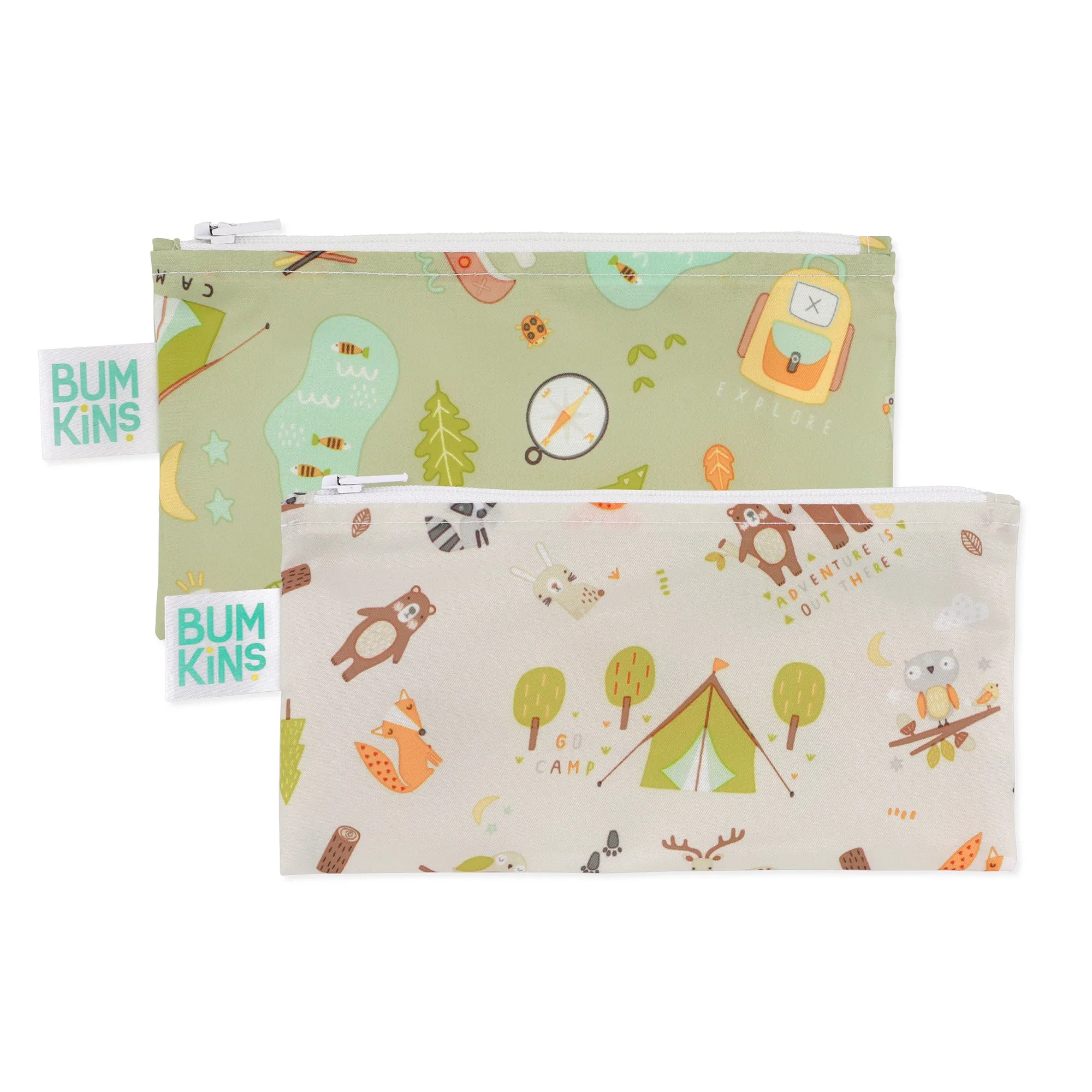 Bumkins Small Snack Bags 2pk