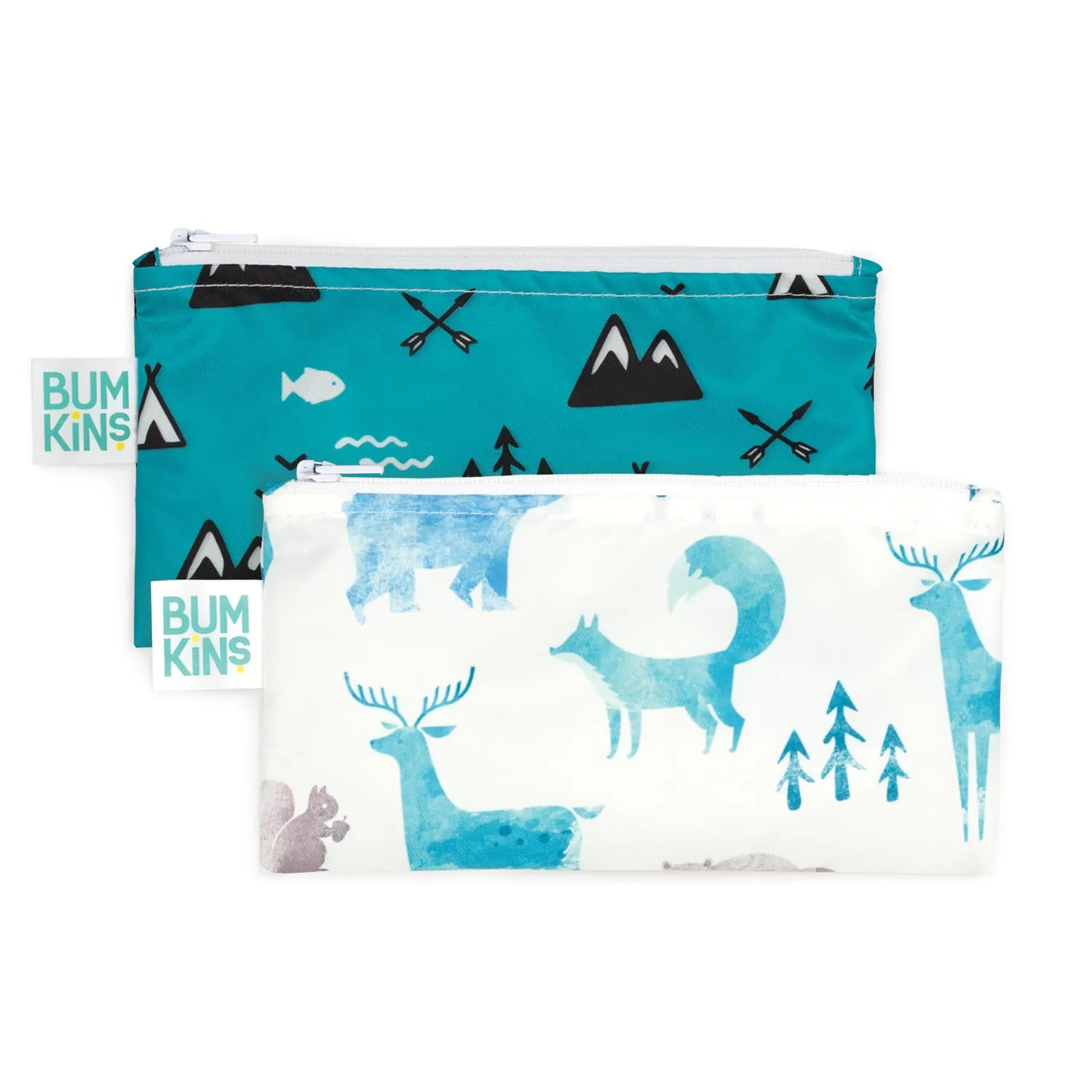 Bumkins Small Snack Bags 2pk