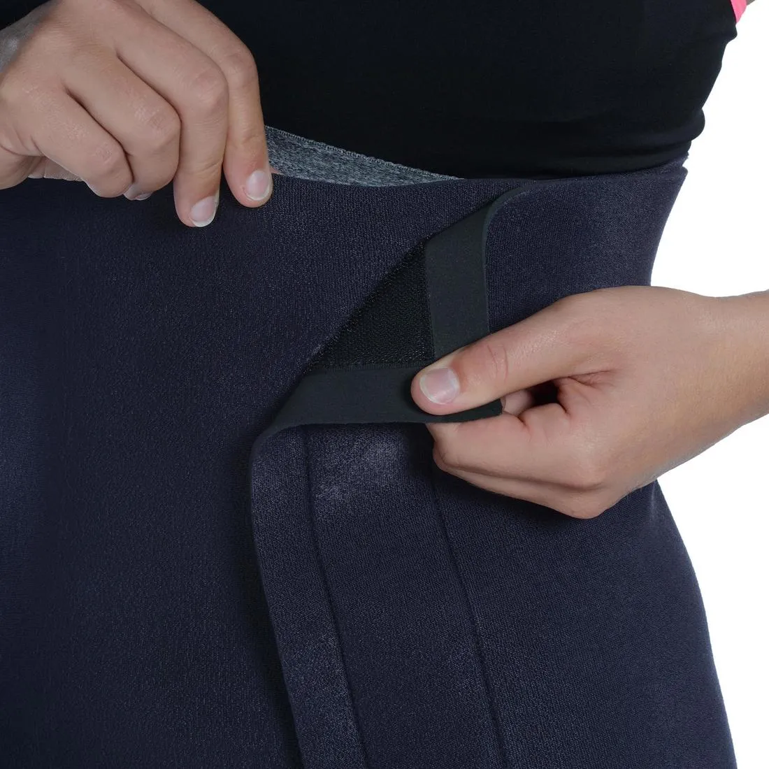 Cardio Fitness Sauna Belt - Black