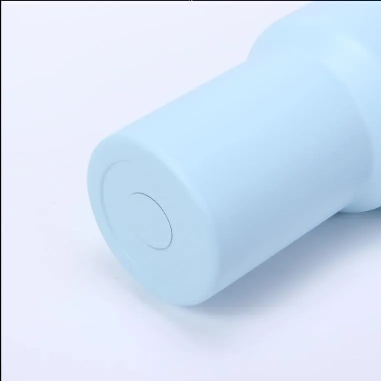 CLINK - [Personalised] 1.2L Stainless Steel Tumbler with Handle Straw & Lid - Sky Blue Color