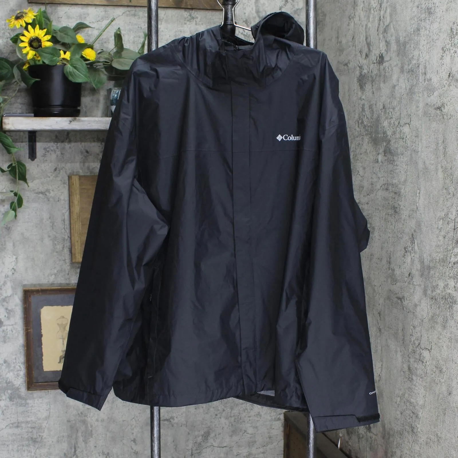 Columbia Men's Big & Tall Watertight Ii Packable Jacket 1533893 Black 4X