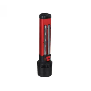 Crony W5122A Outdoor Lighting torch light Solar Energy Flashlight Plastic with 2835# 3030# Lamp Bead 18650 Battery 2000mAh Switch Type-C Port USB Charging