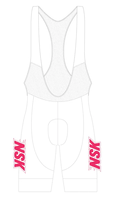 Custom Core Bib - NSK (White)
