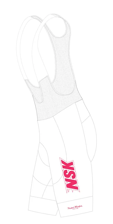 Custom Core Bib - NSK (White)