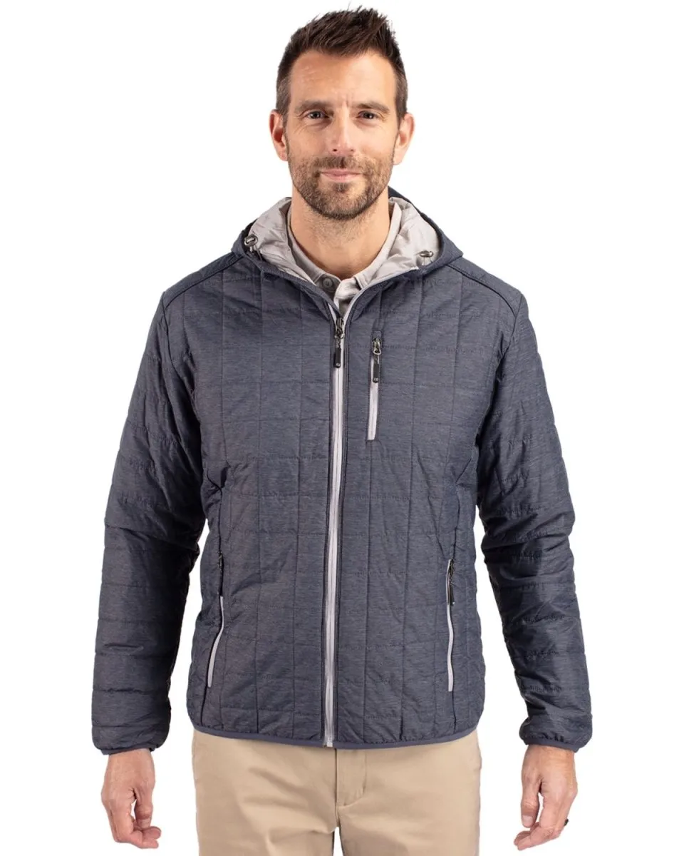Cutter & Buck Men's Rainier Primaloft Eco Full Zip Hooded Jacket