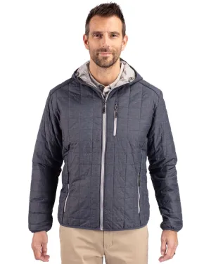 Cutter & Buck Men's Rainier Primaloft Eco Full Zip Hooded Jacket