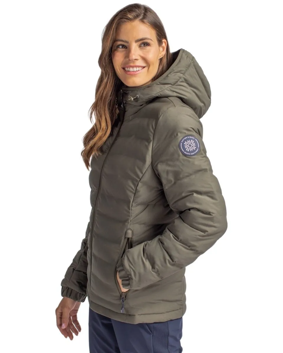 Cutter & Buck Mission Ridge Repreve® Eco Insulated Womens Puffer Jacket