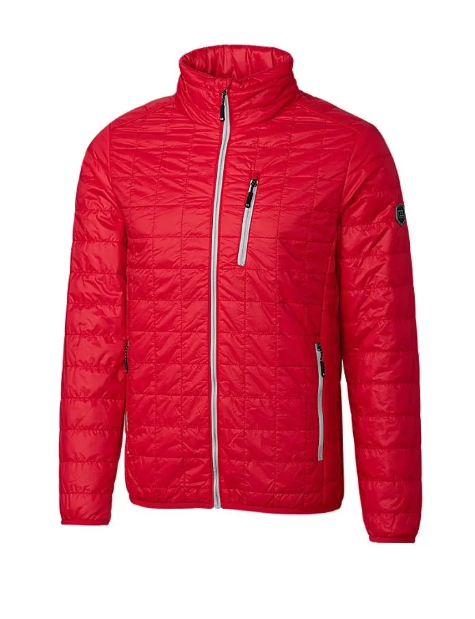 Cutter & Buck Rainier PrimaLoft® Mens Eco Insulated Full Zip Puffer Jacket