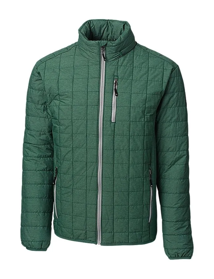 Cutter & Buck Rainier PrimaLoft® Mens Eco Insulated Full Zip Puffer Jacket