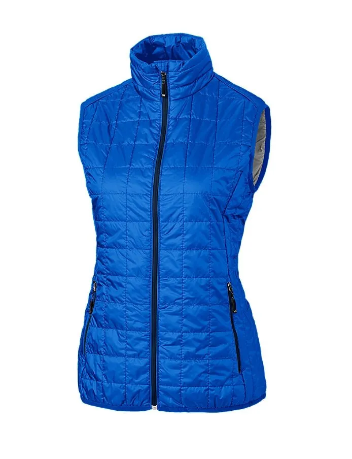 Cutter & Buck Women's Rainier PrimaLoft Eco Full Zip Vest