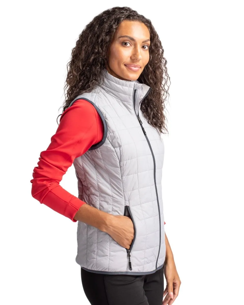 Cutter & Buck Women's Rainier PrimaLoft Eco Full Zip Vest