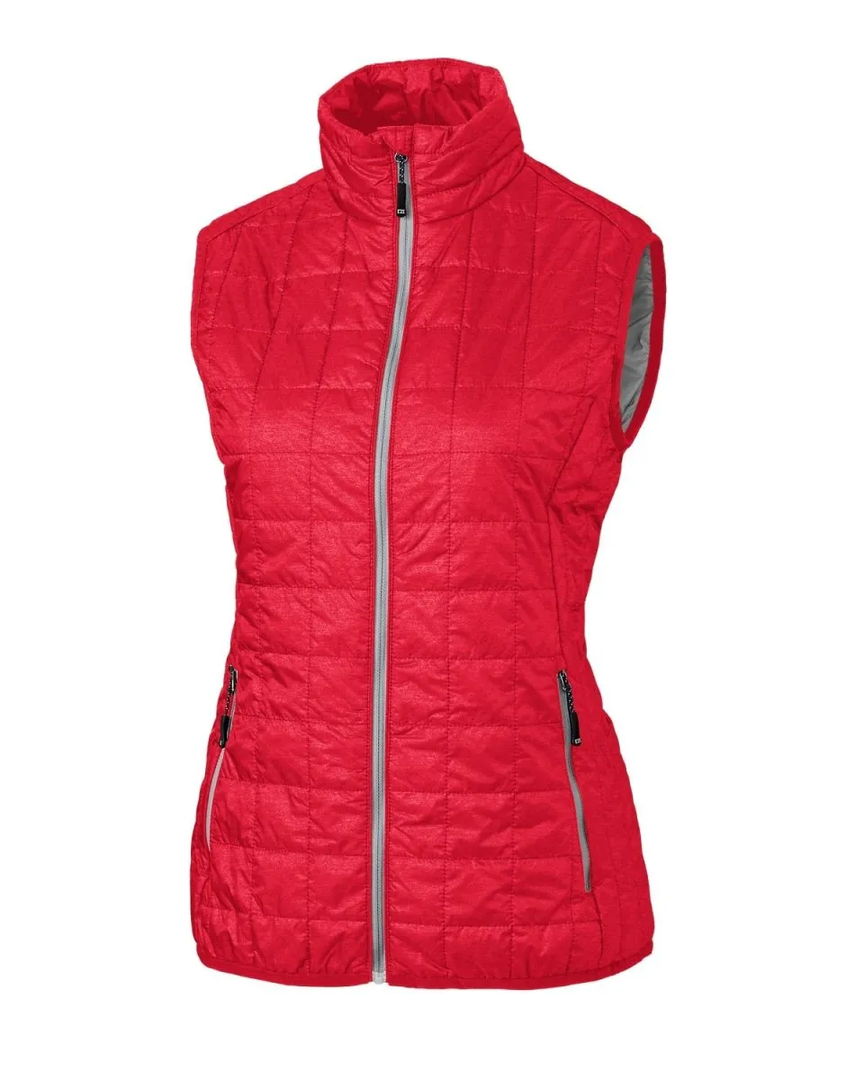 Cutter & Buck Women's Rainier PrimaLoft Eco Full Zip Vest