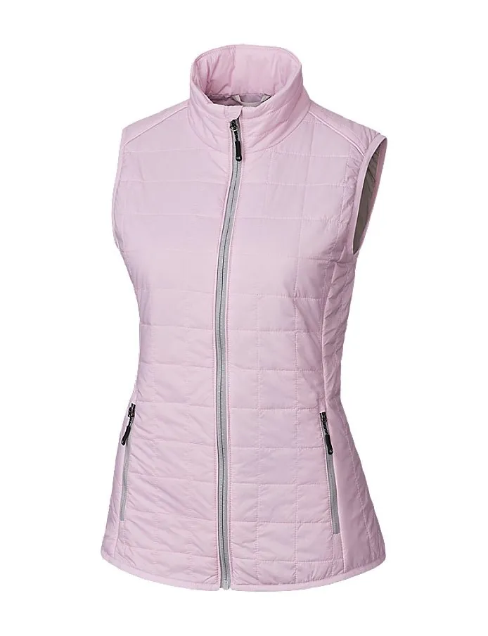 Cutter & Buck Women's Rainier PrimaLoft Eco Full Zip Vest