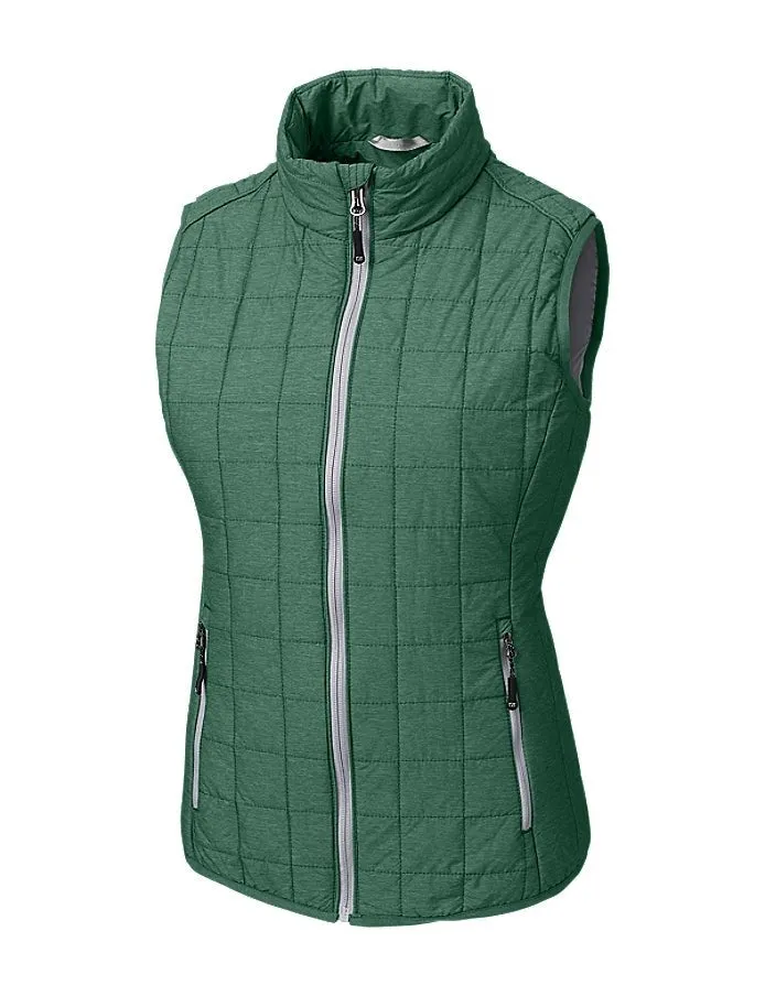 Cutter & Buck Women's Rainier PrimaLoft Eco Full Zip Vest