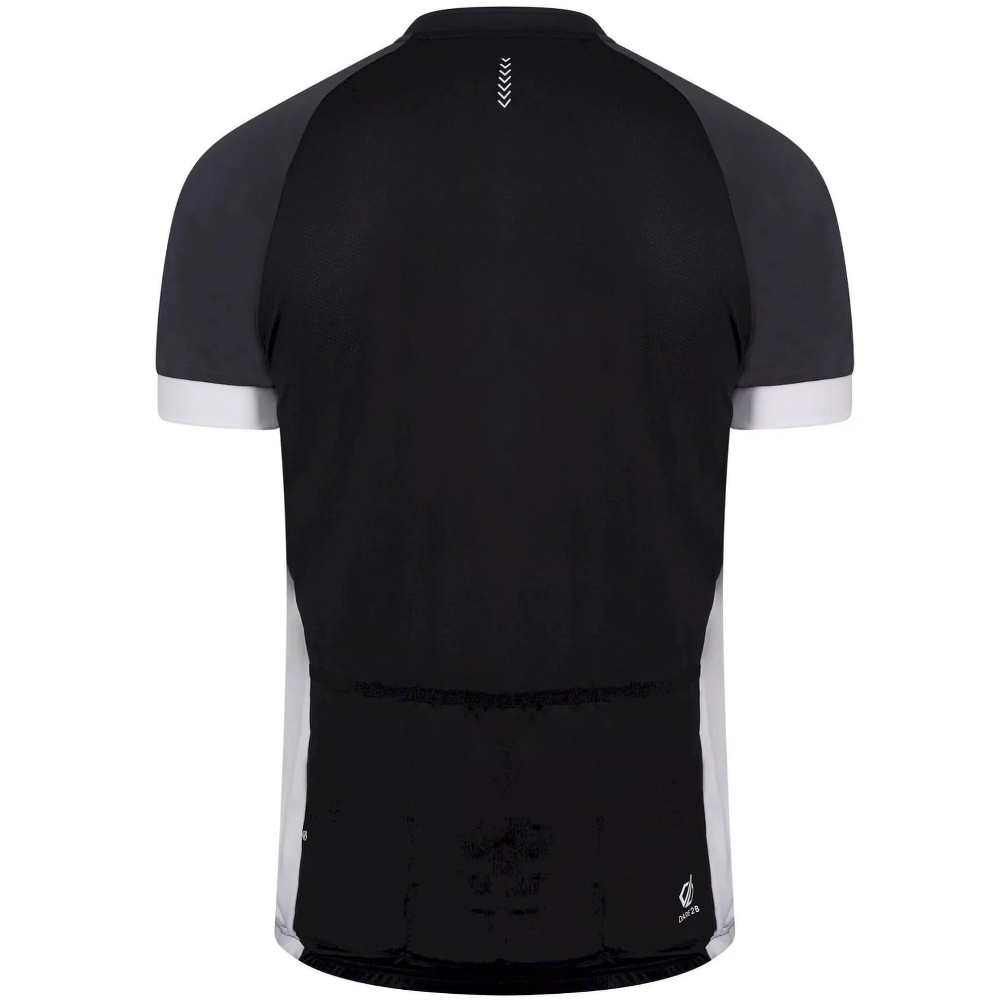 Dare2B Protraction Short Sleeve Mens Cycling Jersey - Black