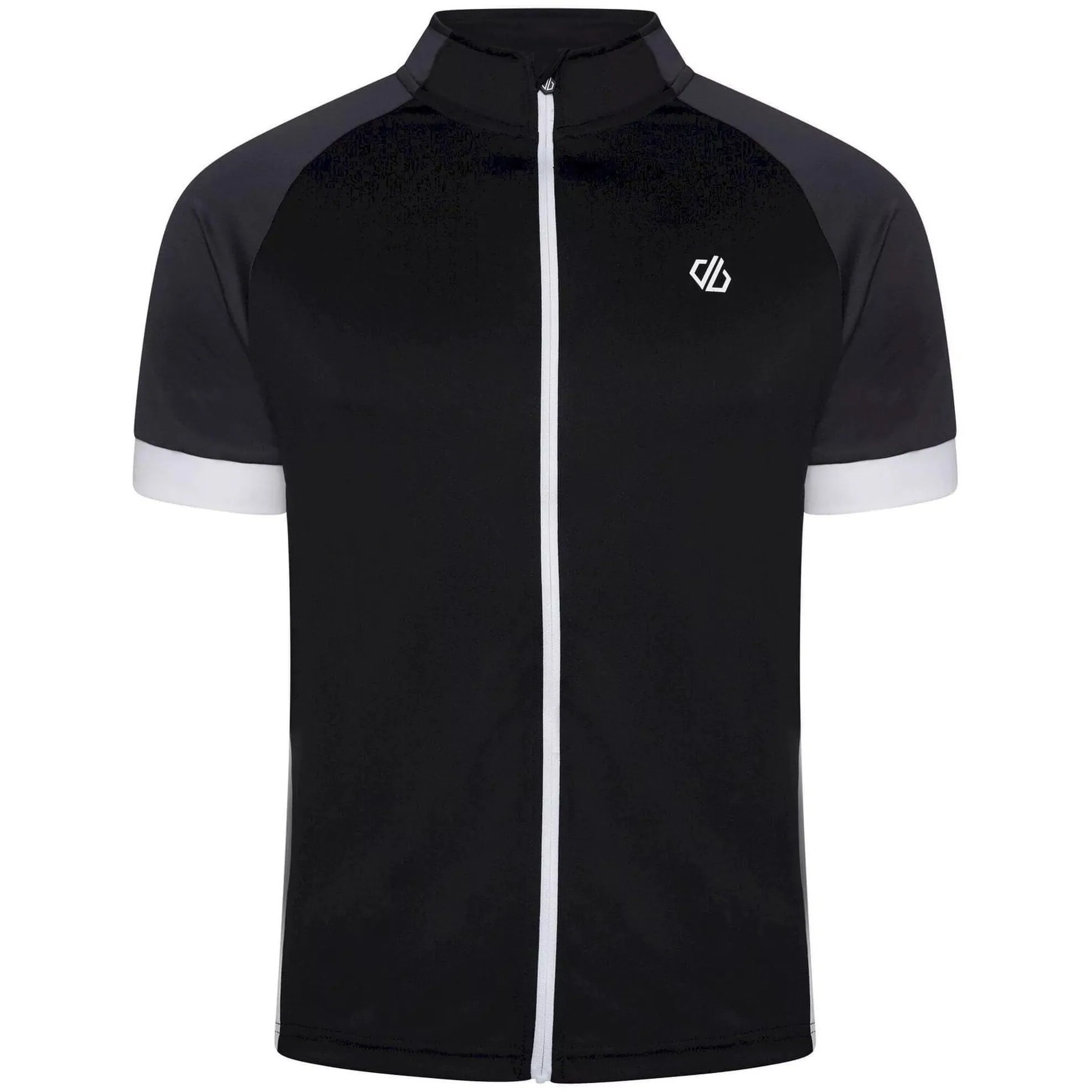 Dare2B Protraction Short Sleeve Mens Cycling Jersey - Black