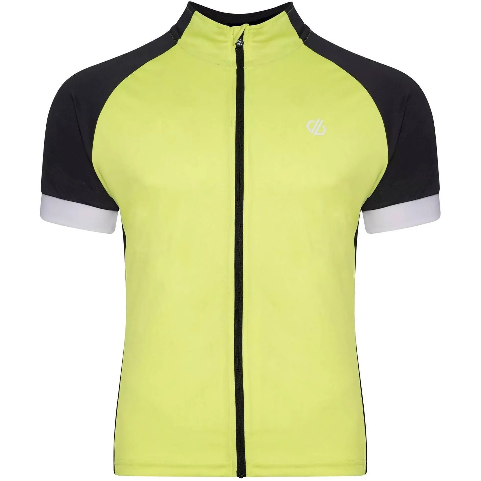 Dare2B Protraction Short Sleeve Mens Cycling Jersey - Yellow