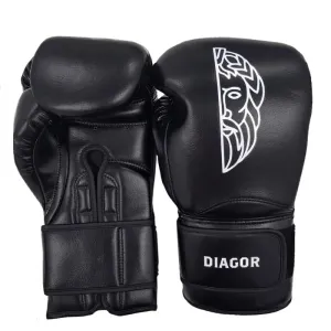 Diagor Olympic Elite Boxing Gloves 14oz Black