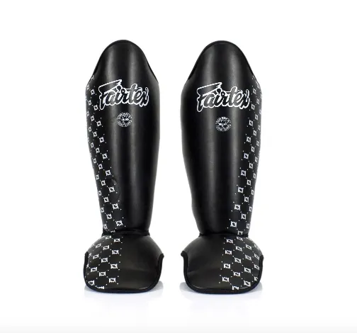 Fairtex Muay Thai Kick Boxing MMA Competion Shin Guards Shinguard Instep Leg Pads