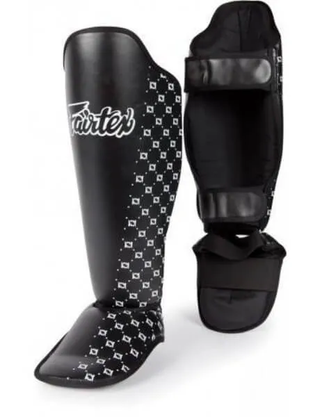 Fairtex Muay Thai Kick Boxing MMA Competion Shin Guards Shinguard Instep Leg Pads
