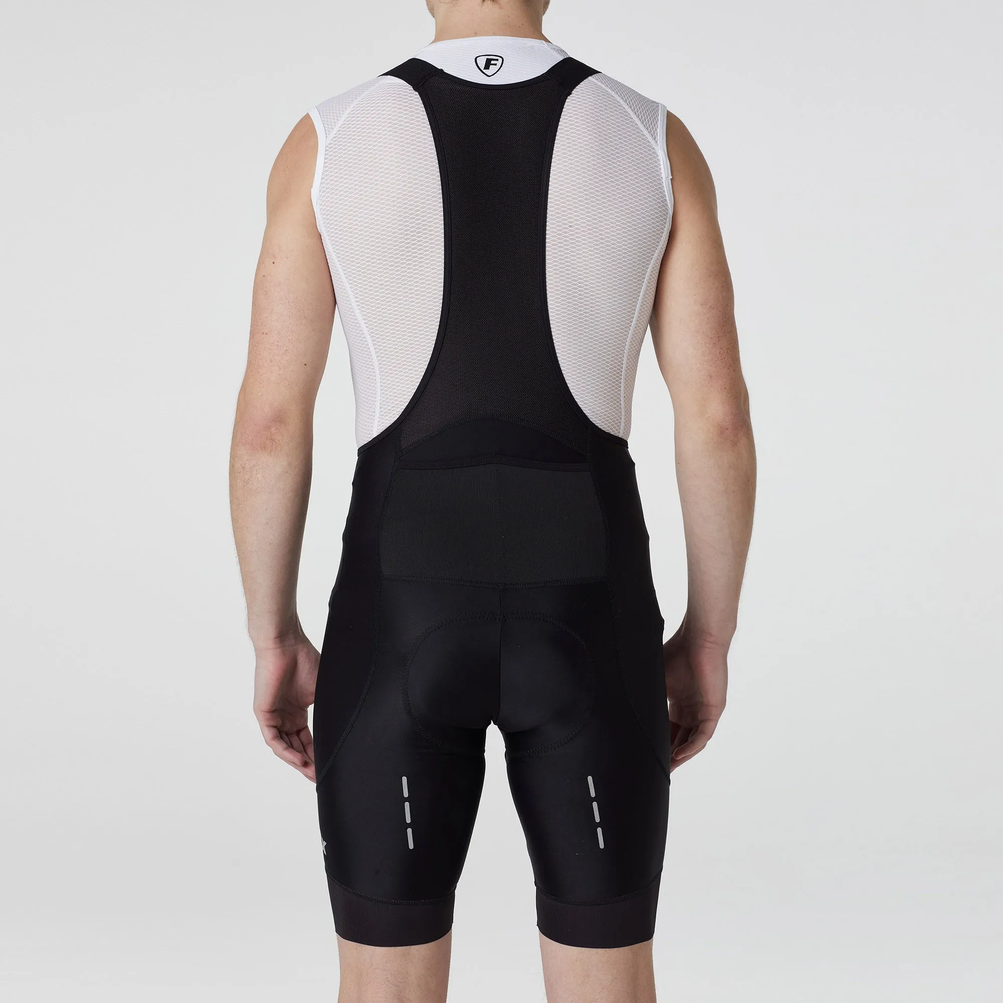 Fdx Men's & Boy's Set Duo Grey / Black Short Sleeve Summer Cycling Jersey & Cargo Bib Shorts